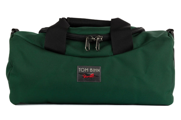 A Mini Yeoman Duffel in Forest 1050 Ballistic.